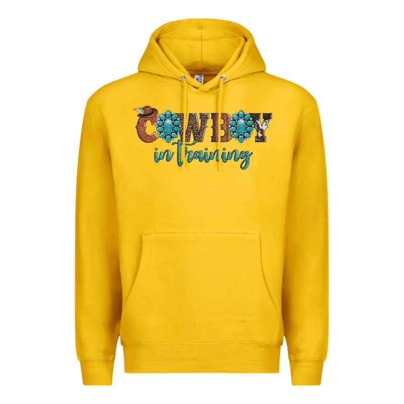 Cowboy In Training Premium Hoodie by Artiststas | Teevron