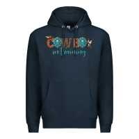 Navy cowboy in training Premium Hoodie - Artiststas