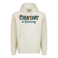 Oatmeal Heather cowboy in training Premium Hoodie - Artiststas