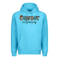 Ocean Blue cowboy in training Premium Hoodie - Artiststas