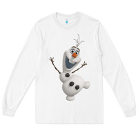White olaf frozen 01 Long Sleeve Tee - linhVisuals
