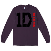 Plum one direction 1d [twhite] Long Sleeve Tee - linhVisuals