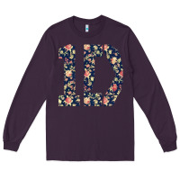 Plum one direction flower [tw] Long Sleeve Tee - linhVisuals