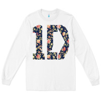White one direction flower [tw] Long Sleeve Tee - linhVisuals