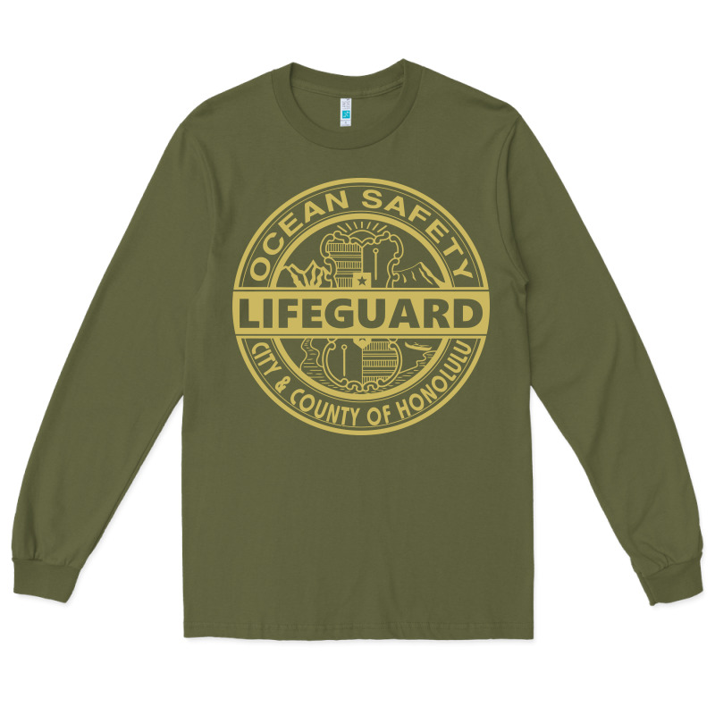 Honolulu Lifeguard   Lifeguard Long Sleeve Tee by linhVisuals | Teevron