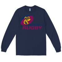 Navy queensland rugby Long Sleeve Tee - linhVisuals