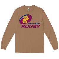 Toasted Coconut queensland rugby Long Sleeve Tee - linhVisuals