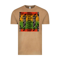 Vintage Camel african silhouette seamless pattern Vintage Tee - BundleAndBundleShop