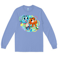 Colony Blue gumball and darwin Long Sleeve Tee - linhVisuals