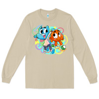 Mushroom gumball and darwin Long Sleeve Tee - linhVisuals