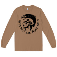 Toasted Coconut diesel only the brave Long Sleeve Tee - linhVisuals
