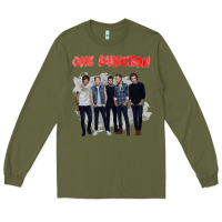 Army Green one direction watercolor [tw] Long Sleeve Tee - linhVisuals