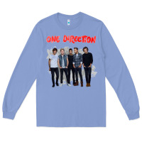 Colony Blue one direction watercolor [tw] Long Sleeve Tee - linhVisuals