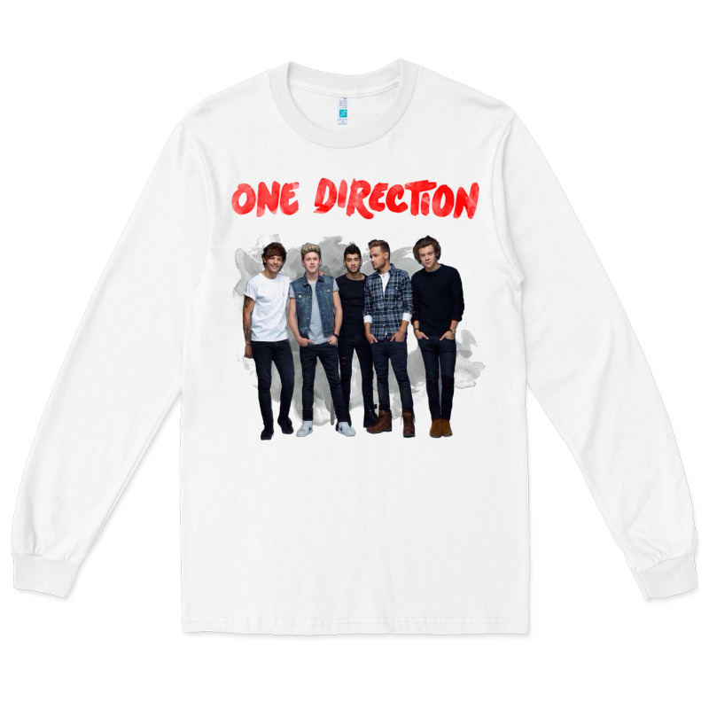 One Direction Watercolor [tw] Long Sleeve Tee by linhVisuals | Teevron