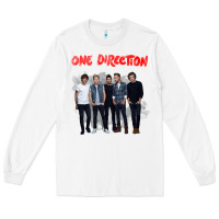 White one direction watercolor [tw] Long Sleeve Tee - linhVisuals