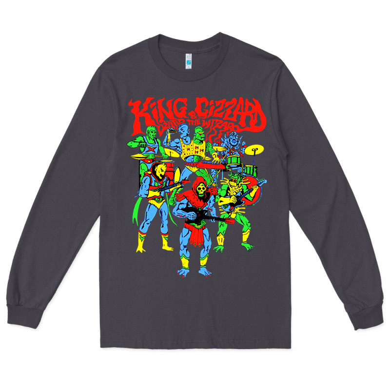 King Gizzard And The Lizard Wizard Long Sleeve Tee by linhVisuals | Teevron