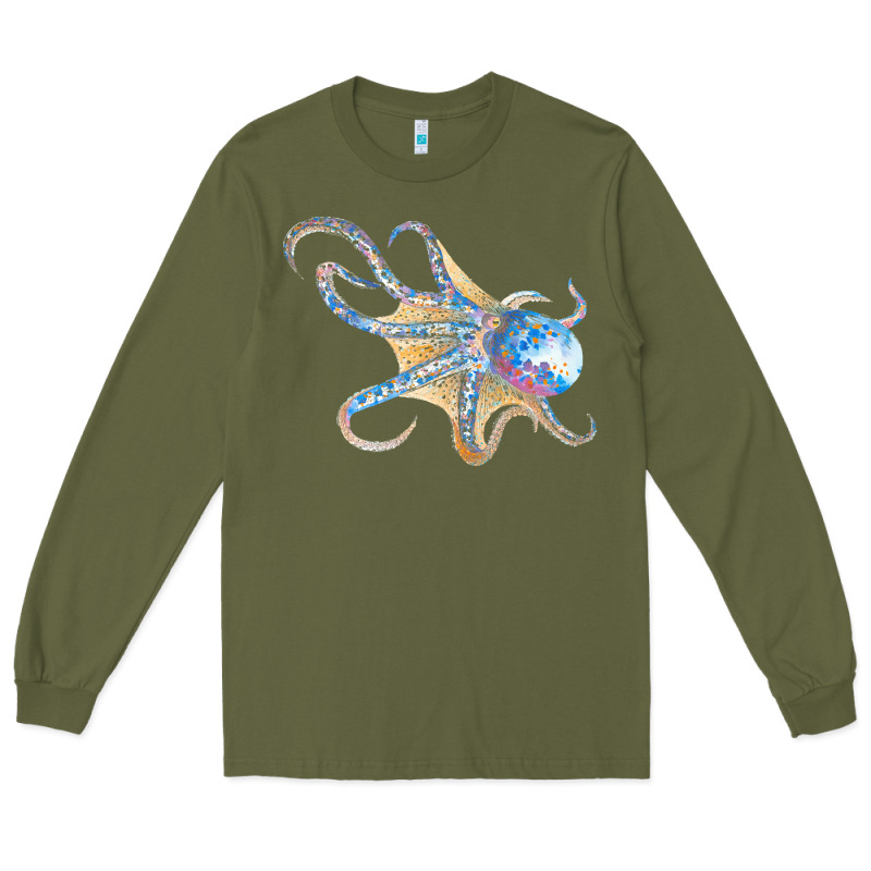 Octopus T  Shirtoctopus T  Shirt Long Sleeve Tee by linhVisuals | Teevron