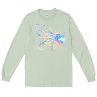 Matcha octopus t  shirtoctopus t  shirt Long Sleeve Tee - linhVisuals