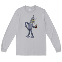 Moon Dust futurama bender Long Sleeve Tee - linhVisuals