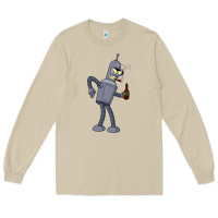 Mushroom futurama bender Long Sleeve Tee - linhVisuals