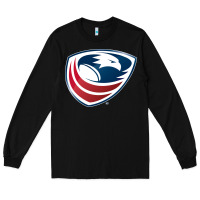 Black usa rugby Long Sleeve Tee - linhVisuals