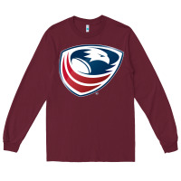 Burgundy usa rugby Long Sleeve Tee - linhVisuals