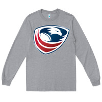 Heather Grey usa rugby Long Sleeve Tee - linhVisuals