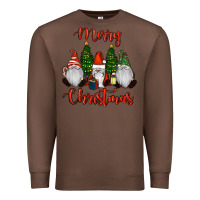 Chestnut Merry Christmas Gnomes Premium Sweatshirt - RanaPortraitStore