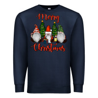 Navy Merry Christmas Gnomes Premium Sweatshirt - RanaPortraitStore