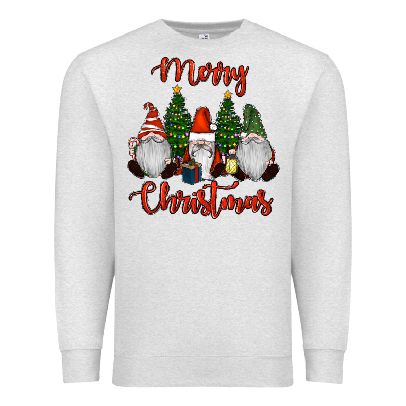 Merry Christmas Gnomes Premium Sweatshirt by RanaPortraitStore | Teevron