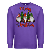 Purple Merry Christmas Gnomes Premium Sweatshirt - RanaPortraitStore