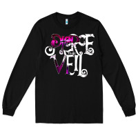 Black pierce the veil black Long Sleeve Tee - linhVisuals