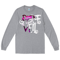 Heather Grey pierce the veil black Long Sleeve Tee - linhVisuals