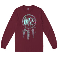Burgundy pierce the veil dreamcatcher [tw] Long Sleeve Tee - linhVisuals