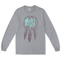Heather Grey pierce the veil dreamcatcher [tw] Long Sleeve Tee - linhVisuals