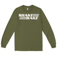 Army Green shake and bake Long Sleeve Tee - linhVisuals