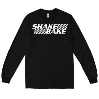 Black shake and bake Long Sleeve Tee - linhVisuals