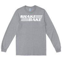 Heather Grey shake and bake Long Sleeve Tee - linhVisuals