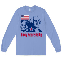 Colony Blue presidents day Long Sleeve Tee - linhVisuals