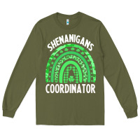 Army Green shenanigans t  shirt shenanigans coordinator t  shirt Long Sleeve Tee - linhVisuals