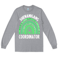 Heather Grey shenanigans t  shirt shenanigans coordinator t  shirt Long Sleeve Tee - linhVisuals