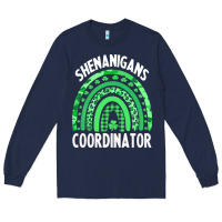 Navy shenanigans t  shirt shenanigans coordinator t  shirt Long Sleeve Tee - linhVisuals