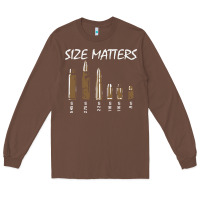 Chestnut size matters Long Sleeve Tee - linhVisuals