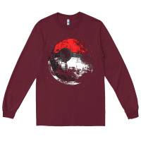 Burgundy poked to death  [tb] Long Sleeve Tee - linhVisuals