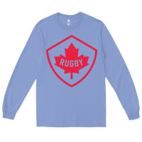 Colony Blue rugby canada Long Sleeve Tee - linhVisuals
