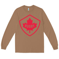 Toasted Coconut rugby canada Long Sleeve Tee - linhVisuals