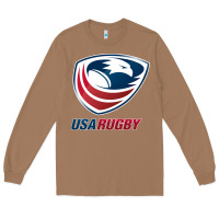 Toasted Coconut usa rugby Long Sleeve Tee - linhVisuals