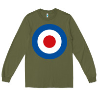 Army Green suitable-the-who-target-worn Long Sleeve Tee - linhVisuals