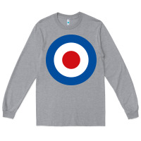 Heather Grey suitable-the-who-target-worn Long Sleeve Tee - linhVisuals