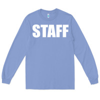 Colony Blue staff Long Sleeve Tee - linhVisuals